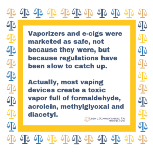 vaping is not safe